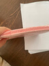 得力（deli）A4 70g浅红粉红色复印纸 彩色打印纸 儿童手工折纸剪纸彩纸 非硬卡纸 100张/包ZC001【人气新品】 实拍图