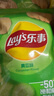 乐事（Lay's） 薯片休闲零食膨化食品原味75g*10袋装薯片 膨化食品多种口味组合 黄瓜味75g*10袋 实拍图