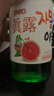 真露（JINRO）烧酒 360ml*6瓶 13度 西柚味 韩国进口 洋酒 调酒基酒 实拍图