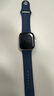 Apple/苹果 Watch Series 10 智能手表GPS款42毫米银色铝金属表壳丹宁色运动型表带M/L MX1K3CH/B 实拍图