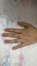 CRD克徕帝【现货闪发】钻戒女铂金钻石戒指订婚结婚戒指扭臂六爪 心花怒放【G0792E】 【臻选】 30分D-E色SI 实拍图