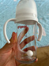 贝亲（Pigeon）玻璃奶瓶宽口径防胀气240ml L号奶嘴 6月+ AA188  实拍图