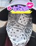 巴哈兔子防晒面罩女夏季户外骑行面罩护脸面纱夏天薄款透气挂耳冰丝钓鱼 黑色+白色 晒单实拍图
