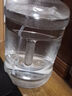 拜杰水桶手提式纯净水桶户外塑料茶水桶饮水桶矿泉水大桶储水桶大容量 透明款7.5L【特厚PC全新料】 实拍图