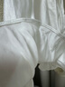 金三塔真丝睡衣女100%桑蚕丝性感可外穿真丝吊带裙睡裙丝绸睡衣七夕礼物 丝白 L 实拍图