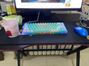 奥伦福特  电脑桌台式家用电竞游戏桌办公书桌简约书房写字桌子 碳纤维纹路单桌-80*60 升级款电竞桌 实拍图