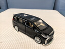 韬世 丰田埃尔法车模仿真商务车模型阿尔法保姆车儿童合金玩具车 1:24 丰田埃尔法 黑色 实拍图