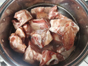 龙大肉食 黑猪多肉大骨块净重4斤 ＞45%带肉率 猪骨头新鲜食材黑猪肉生鲜  实拍图