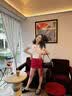 CHARLES&KEITH复古仿油蜡皮单肩斜挎腋下包生日礼物送女友CK2-20782621 Noir黑色 S 实拍图