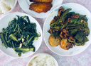 LONGCHANG隆昌瓷器釉中彩山水碗碟盘中式餐具套装家用饭碗深盘面碗高脚碗 7.75英寸饭盘【两个装】 实拍图