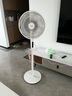 美的（Midea）【飓风节能】七叶柔风立式电风扇/家用轻音落地扇/台式小型风扇/大风力遥控定时摇头风扇SAH35BSJ 实拍图