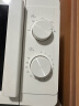 海尔快捷微波炉 360°转盘加热 旋转操作易洁内胆 家用小型 老人操作便捷适用HW-M20T1W 20L容量丨二级能效 实拍图