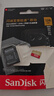 闪迪（SanDisk）128GB TF(MicroSD)内存卡 4K极速金卡A2 V30 U3行车记录仪 运动相机无人机 监控存储卡 读190MB/s 实拍图