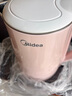 美的（Midea）烧水壶电热水壶电水壶 双层防烫 0涂层食品级304不锈钢 1500W快速沸腾 1.7L大容量 HJ1705 实拍图
