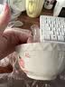 佩尔森（CERAMICS）网红草莓兔陶瓷碗盘筷餐具套装家用釉下彩儿童米饭碗菜盘子沙拉碗 5英寸碗4个装 4头 实拍图