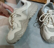 ZHR登山鞋女春秋户外运动鞋女轻便厚底休闲女鞋 KD03 米色 40 实拍图
