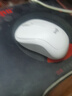 罗技（Logitech）M221 轻音鼠标 无线鼠标 办公鼠标 对称鼠标 带无线微型接收器 米白色 实拍图