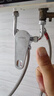 HOMK【德国】全铜主体电热水器U型混水阀明装浴室通用冷热开关阀配件 特厚升级款【精铜主体】单混水阀 【5.5倍大出水】99%通用 实拍图