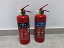 洪湖 25年干粉灭火器3公斤家用灭火器3KG车载灭器私家车用 MF/ABCE3 实拍图