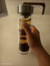希诺双层玻璃杯抗菌隔热高档车载水杯男2025新款钛杯泡茶杯子XN-9103K 实拍图