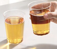 美丽雅 一次性杯子航空杯300ml*50只食品级 大号加厚加硬饮料杯透明 实拍图