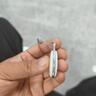 绿磁儿童老人gps定位器防丢追踪器不需充电微型防走失手环超长待机 白色+至尊精准+防水款【安卓/苹果/鸿蒙通用】 实拍图