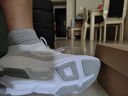 【斯凯奇制造商】男女厚底袜套运动鞋跑步鞋健步鞋休闲鞋透气轻便 灰色 42 实拍图
