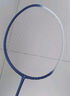 的幸均衡之刃超轻羽毛球拍全碳素纤维羽毛球耐打初学者新手耐用单拍 米黄色 质保30磅（已穿线+两个手胶） 实拍图