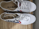飞跃（Feiyue）官方帆布鞋男鞋女鞋少林魂田径跑步鞋低帮经典情侣休闲运动鞋子男 经典白红蓝 43 偏大一码 实拍图