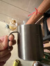 美厨（maxcook）316L不锈钢水杯 儿童宝宝牛奶杯双层马克杯口杯学生200ml卡皮巴拉 实拍图