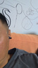 魔声（MONSTER）【国家补贴】无线蓝牙耳机2025新款耳夹式骨传导概念运动跑步超长续航不入耳开放式挂耳 MQT58黑色 实拍图