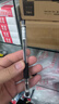 得力（deli）60支办公中性笔签字笔水笔 0.5mm子弹头黑色33109 办公用品 实拍图