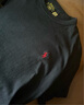 Polo Ralph Lauren 拉夫劳伦男装 经典版平纹针织圆领短袖T恤RL13450 001-黑色 M 实拍图
