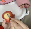 COOKSS婴儿刮泥勺宝宝辅食工具吃苹果泥刮勺子不锈钢刮果泥神器儿童餐具 实拍图