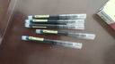 白雪（snowhite） 直液笔0.5mm中性笔学生速干签字笔水笔直液式走珠笔办公用品针管黑色T16 【针管型】0.5mm 6支黑色 实拍图