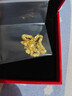 中国黄金（CHINA GOLD）黄金凤尾手链女足金简约时尚素金手饰618送女朋友生日礼物送老婆 时尚凤尾手链 【京速达】约1.7g 实拍图