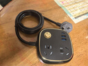 公牛（BULL）20W PD苹果快充插座/插线板/插排/排插/拖线板 复古插座 3usb+2位五孔全长1.5米GN-R602KQ骑士黑 实拍图