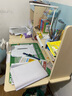 黑白调儿童C1儿童学习桌书桌学习桌椅升降桌学生写字桌子电脑桌书桌1.2m 实拍图