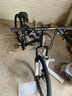 飞鸽（FLYING PIGEON）山地自行车成人男女变速山地车青少年中小学生车越野户外骑行单车 【高碳钢】G8002代-辐条轮-灰色 24寸轮组（适合145-170cm） 24速标准版 实拍图