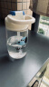 乐扣乐扣（LOCK&LOCK）儿童水杯宝宝吸管杯小学生运动水壶幼儿园直饮杯子400ml白色 实拍图