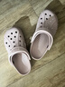卡骆驰crocs洞洞鞋贝雅男鞋女鞋轻便耐磨一脚蹬拖鞋休闲鞋|10126 矿石粉-6TY 36 /37(220mm) 实拍图