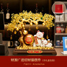 欧梵普（oufanpu）招财猫开业摆件乔迁搬家开业礼物发财树办公室客厅前台桌面装饰品 招财猫摆件【八方来财】礼盒装 新中式招财猫摆件-寓意财源滚滚 实拍图