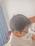 蔡司（ZEISS）镜片近视眼镜框男半框防蓝光辐射可配带散光度数眼睛女钛合金镜架 升级钛材 黑银 配蔡司视特耐1.56防蓝光 0-600度 实拍图