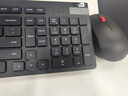 ThinkPad联想无线键盘鼠标套装4X31N50708 全尺寸2.4G无线传输超薄笔记本电脑办公键盘鼠标套装 黑色 实拍图