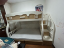 川兔·小屋上下床双层实木儿童床男孩女孩高低床上下铺公主成人子母床 梯柜款【送5cm床垫*2】 上铺宽115*下铺宽135 实拍图