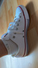 匡威（Converse）官方All Star经典帆布男女低帮休闲运动小白鞋101000 101000/白色 40 实拍图