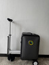 Airwheel爱尔威电动行李箱可骑行拉杆箱可坐可代步铝框箱包20英寸登机箱 实拍图