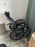 怡辉（YIHUI）轮椅老人带坐便器轻便携折叠家用手动推车全躺高靠瘫痪专用yh-x05 实拍图