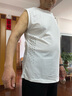【凉感背心】冰丝背心t恤男士夏季宽松运动健身速干无袖坎肩薄 纯白【蝴网点杆背心】 XL 【建议115-130斤】 实拍图