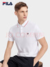 FILA 斐乐官方POLO衫男2025夏季透气男士针织翻领短袖t恤商务休闲上衣 实拍图